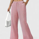 Dominique | Άνετες φαρδιές παντελόνες με κομψές λεπτομέρειες