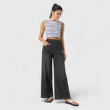 Nada - άνετο και ελαστικό παντελόνι με ψηλή μέση