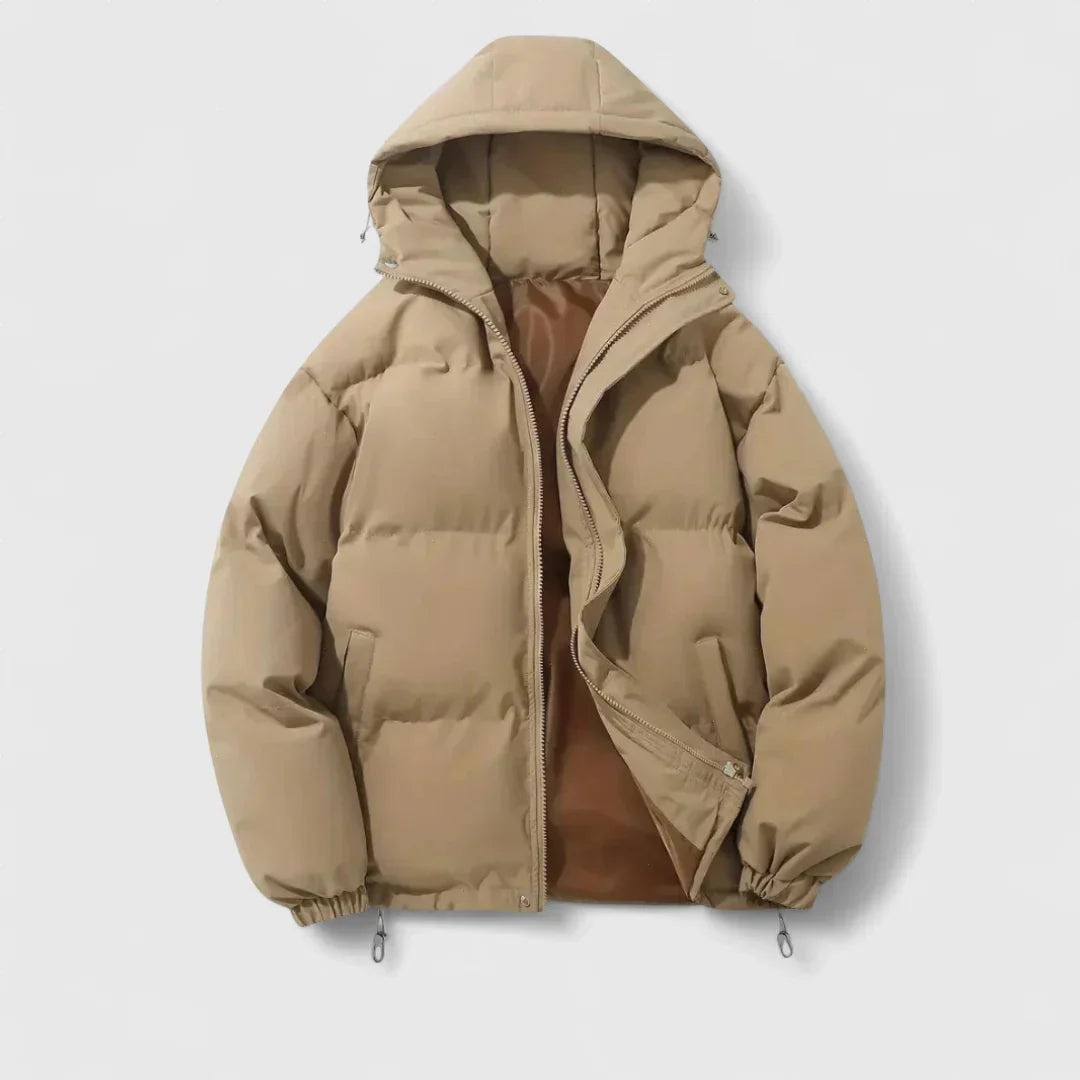 Φωτούλα - Γυναικείο χειμερινό παλτό με κουκούλα