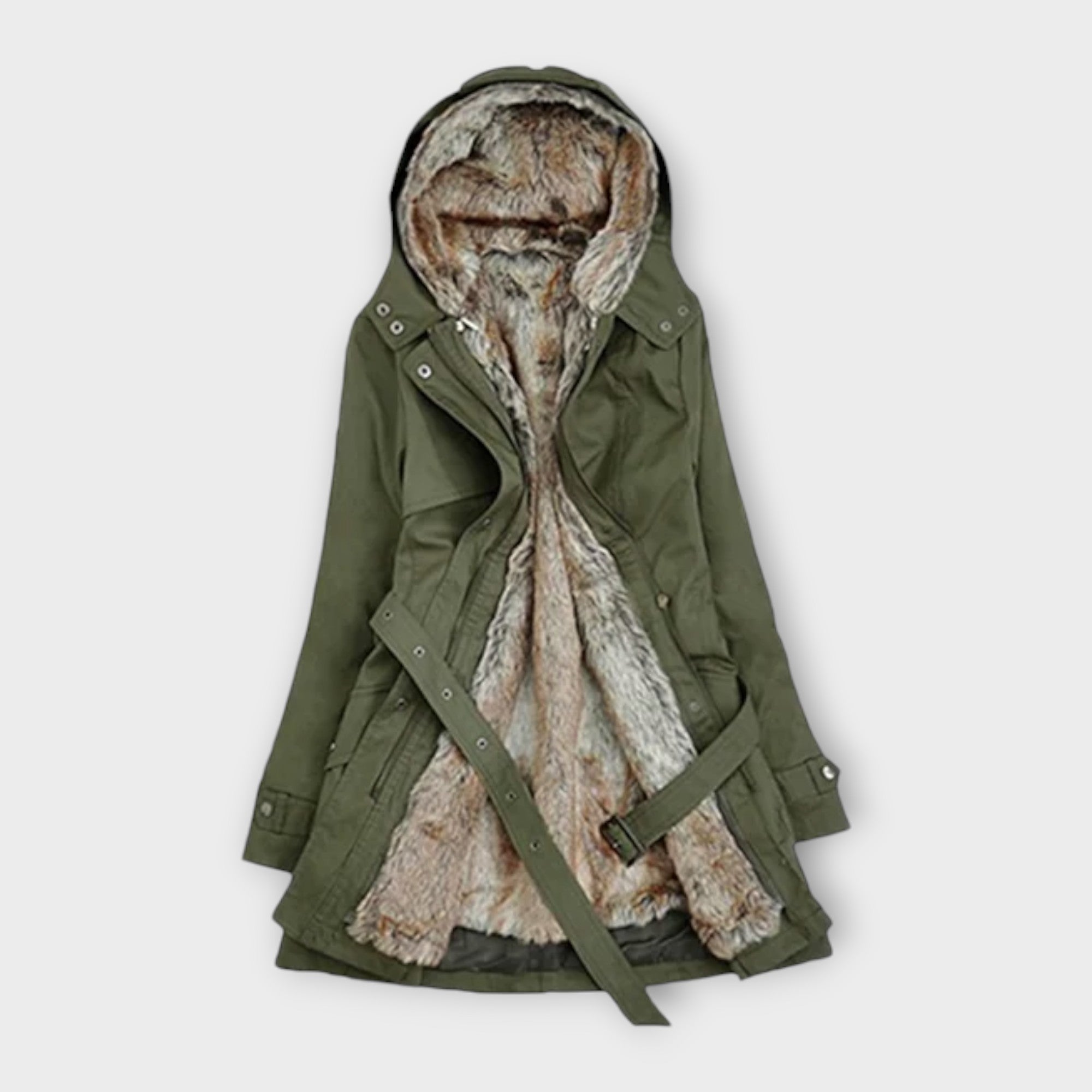 Mikash - Vuna Kaput με Λουλουδένια Διακόσμηση