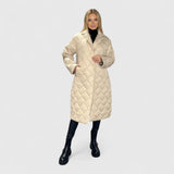 Sevasti - Αναστραμμένο παλτό με μοντέρνα γραμμή και πολυτελή αίσθηση