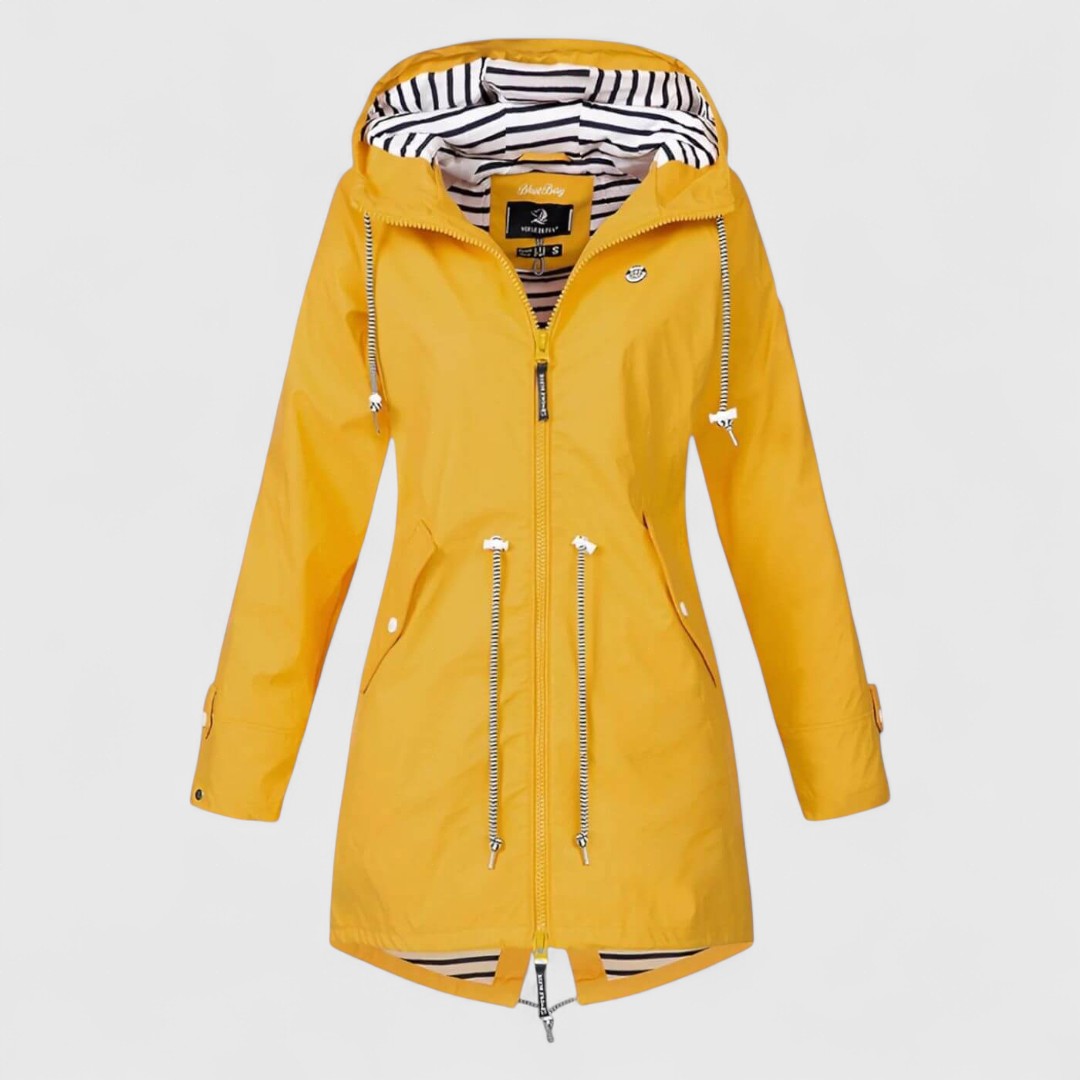 Foton - Κομψό αδιάβροχο γυναικείο μπουφάν με διακριτική γυαλάδα