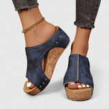 Marigo - Ορθοπεδικές πλατφόρμες σανδάλια με κομψό σχέδιο