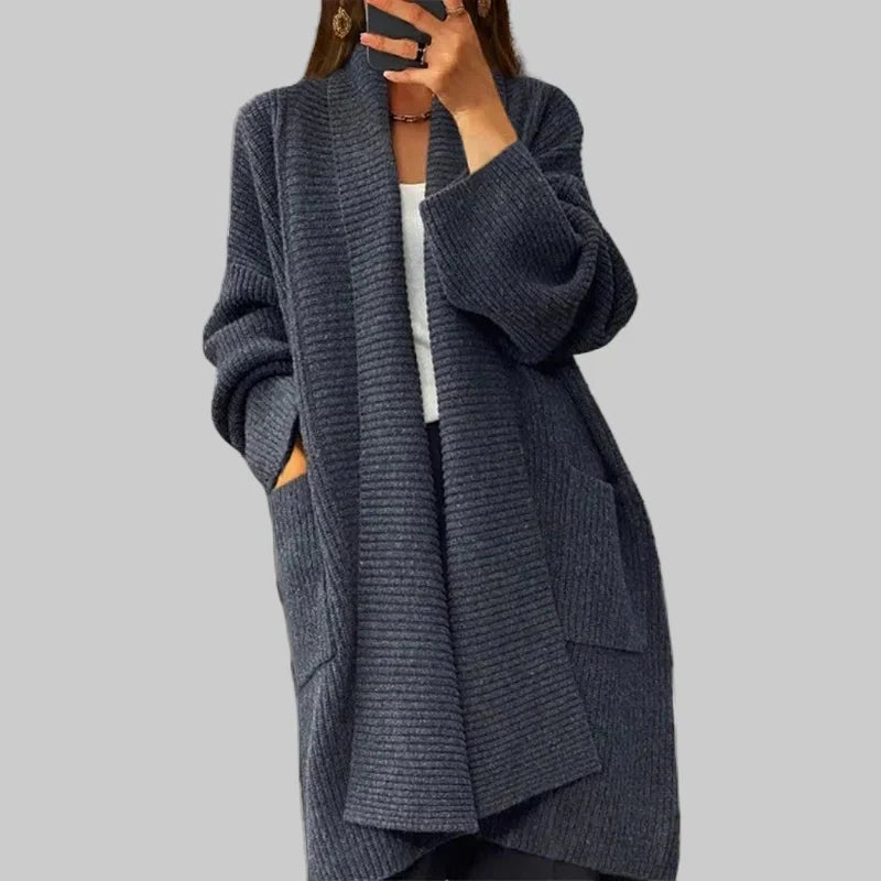 Κατερίνα - Μεγάλο, άνετο μακρύ cardigan