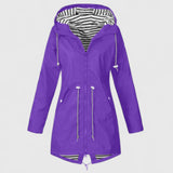 Foton - Κομψό αδιάβροχο γυναικείο μπουφάν με διακριτική γυαλάδα