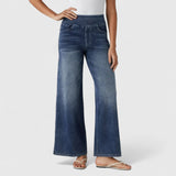 Nada - άνετο και ελαστικό παντελόνι με ψηλή μέση